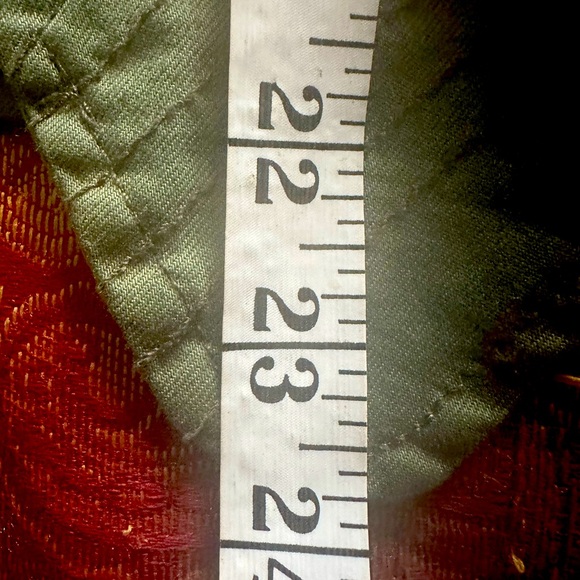 SHALANG Studded & ZIPPER Army GreenJacket Size: M - Picture 6 of 13